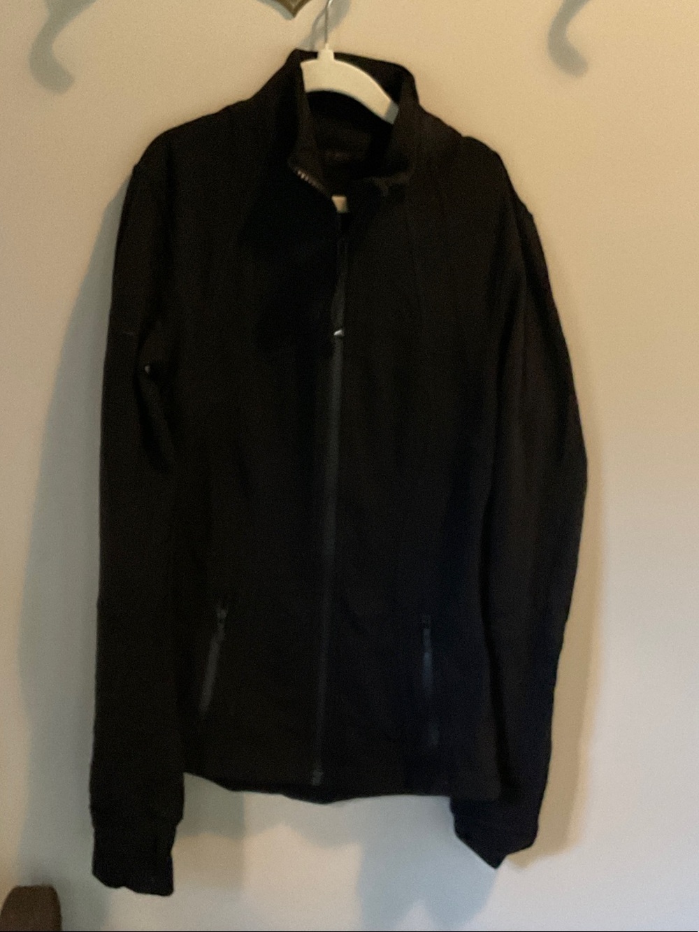 Lululemon Black Women's Zipper Jacket - Classic Lightweight Coat